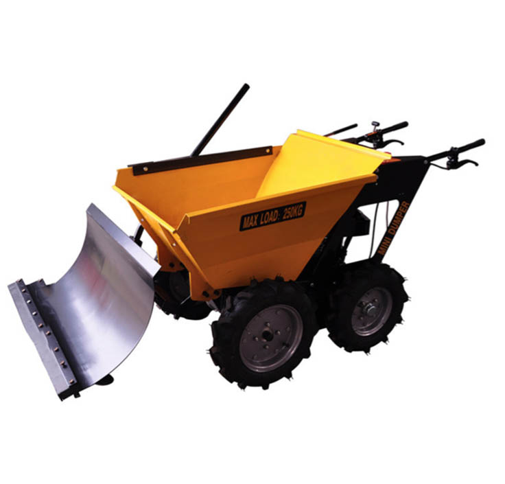 Mini Dumper Honda with snow plough