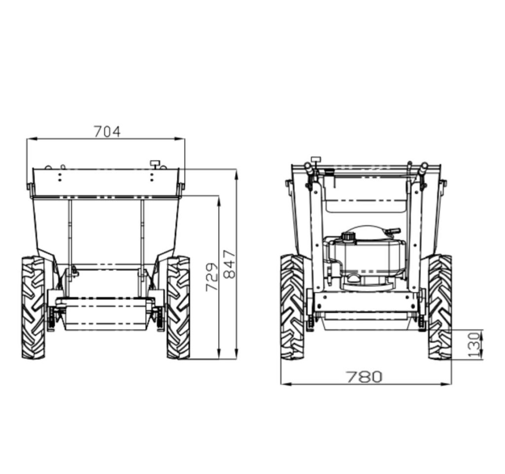 Dumper Widths