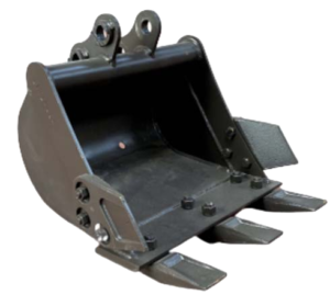 Mini Digger Bucket 300mm (25mm Pins)