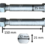 Mini Digger 25 mm Pins